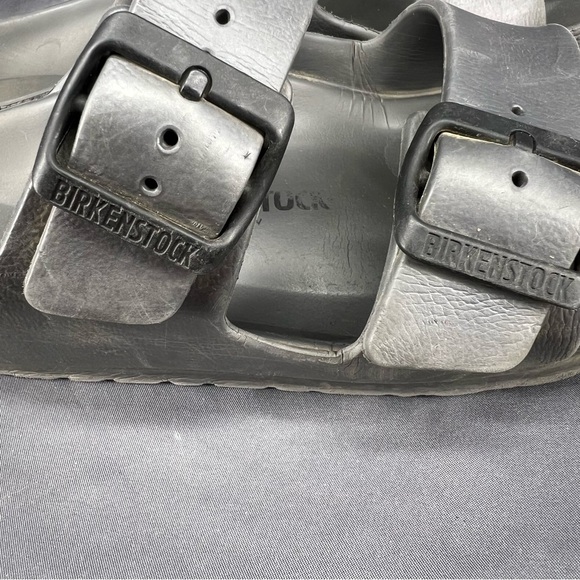 BIRKENSTOCK Double Buckle Women's Essentials Gray Foam Size 37 (6.5) - Picture 2 of 9